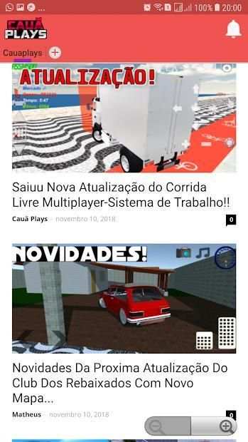 Cauã Plays - App de Jogos 1 تصوير الشاشة