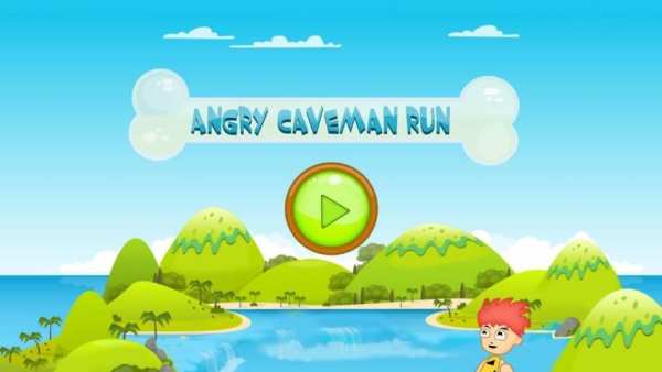 Angry Caveman Run स्क्रीनशॉट 17