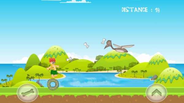 Angry Caveman Run स्क्रीनशॉट 13