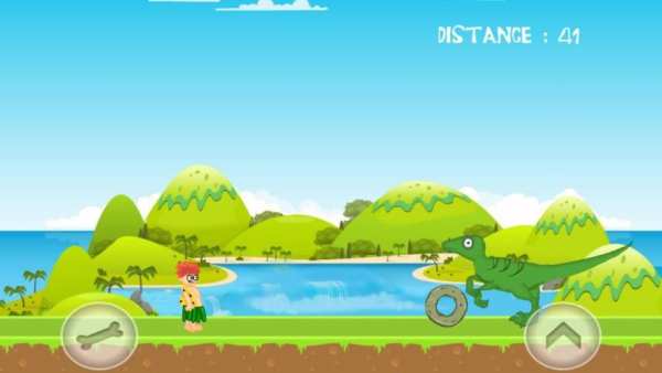 Angry Caveman Run स्क्रीनशॉट 15