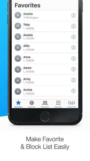 iDialer: iOS Dialer And Call Screen, Contacts screenshot 2