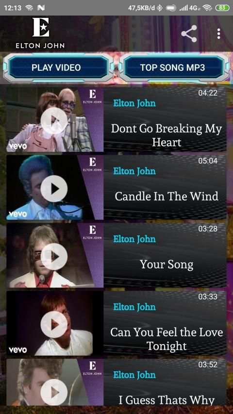 The Best Of Elton John Song Collection скриншот 4