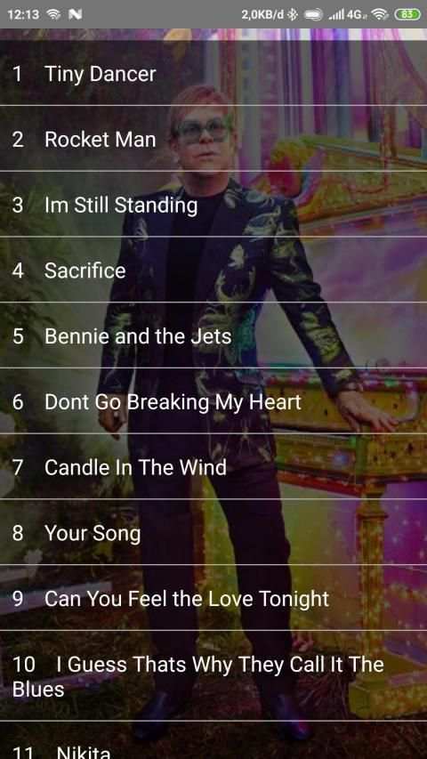 The Best Of Elton John Song Collection screenshot 5