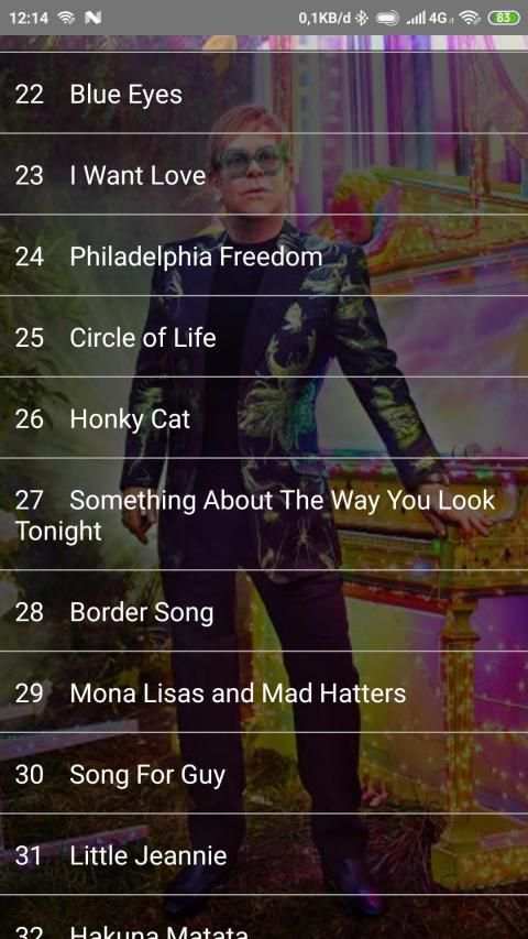 The Best Of Elton John Song Collection скриншот 1