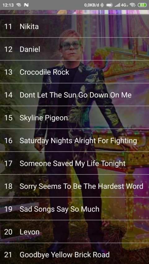 The Best Of Elton John Song Collection screenshot 3