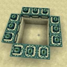 Minecraft Portals Puzzle for fun