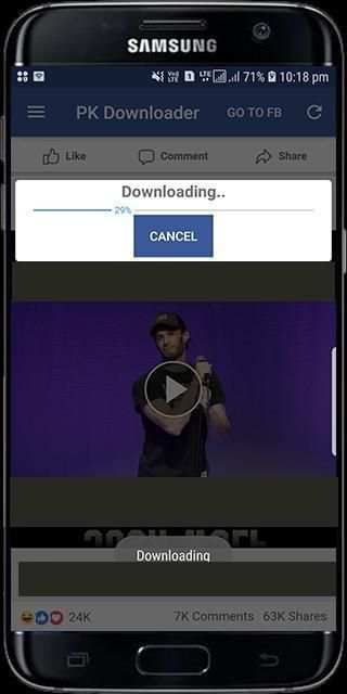 PK Downloader स्क्रीनशॉट 4