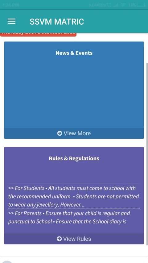 SSVM MATRIC screenshot 1