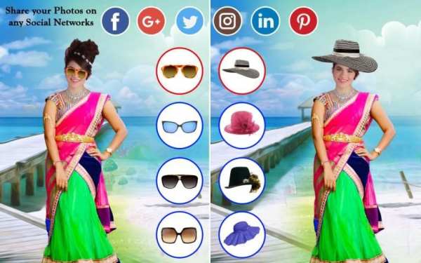Saree Photo Editor- Women Saree Photo Suit Montage screenshot 5