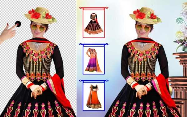 Saree Photo Editor- Women Saree Photo Suit Montage screenshot 10