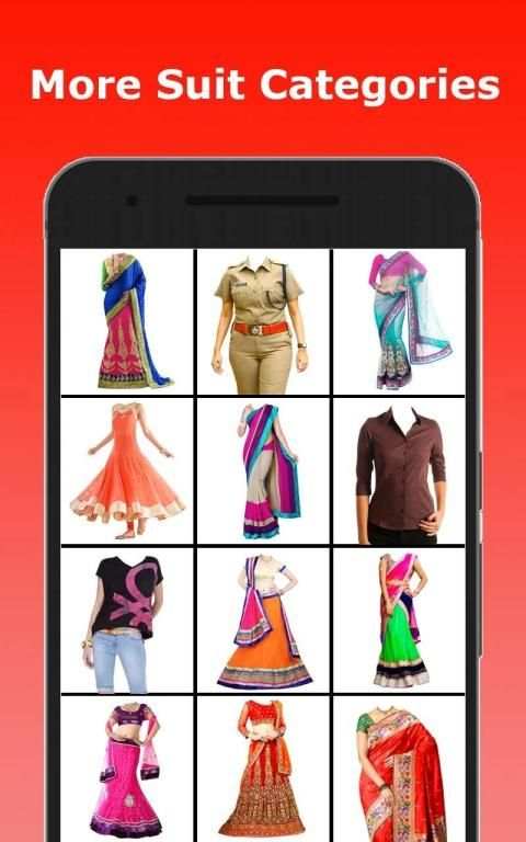 Saree Photo Editor- Women Saree Photo Suit Montage screenshot 38