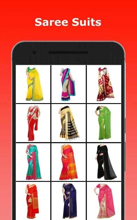 Saree Photo Editor- Women Saree Photo Suit Montage screenshot 39