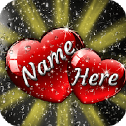 Name on Heart Photo Editor आइकन