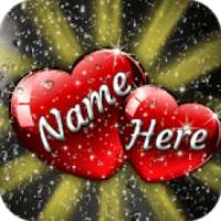 Name on Heart Photo Editor