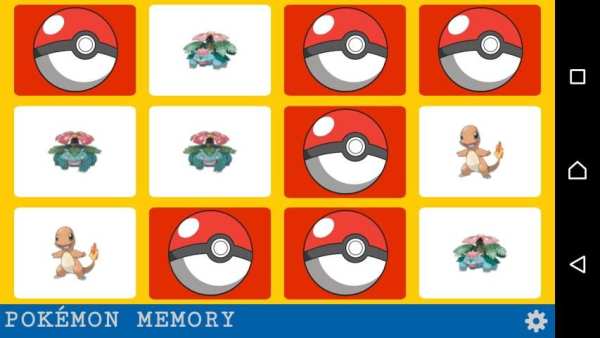 Pokémon Memory स्क्रीनशॉट 4