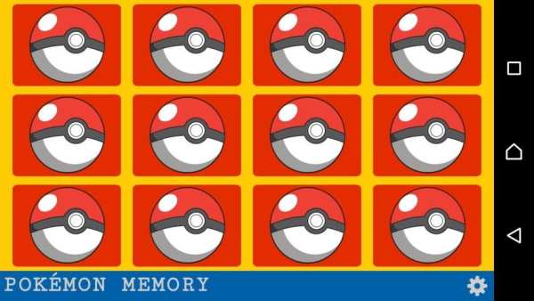 Pokémon Memory स्क्रीनशॉट 3