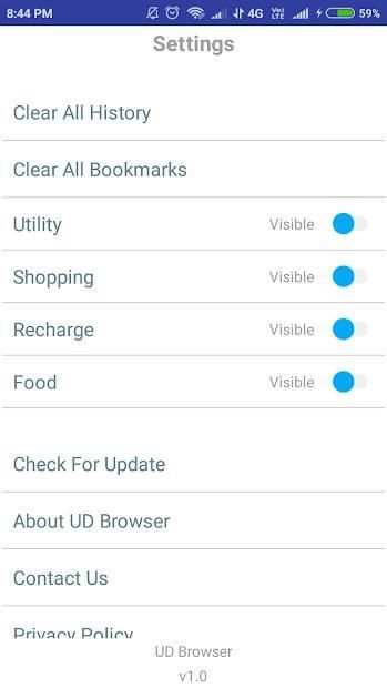 UD Browser स्क्रीनशॉट 4