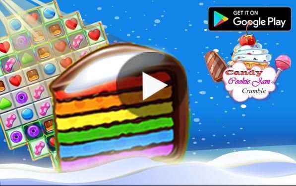 Candy Cookie Jam Crumble screenshot 2