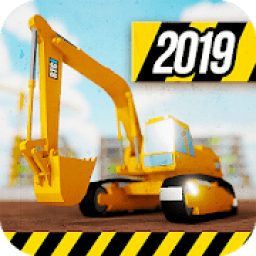 Excavator Real Simulator - Building Constructions आइकन