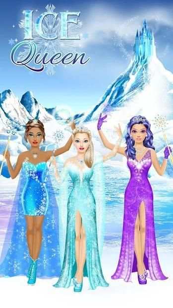 Ice Queen - Dress Up & Makeup screenshot 2