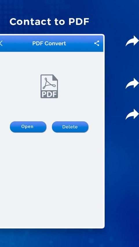 Contacts To PDF - Phone Contacts PDF Export स्क्रीनशॉट 2