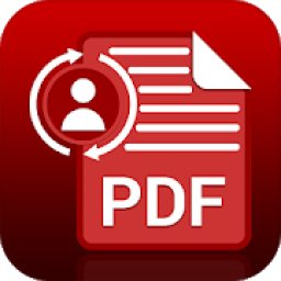 Contacts To PDF - Phone Contacts PDF Export आइकन