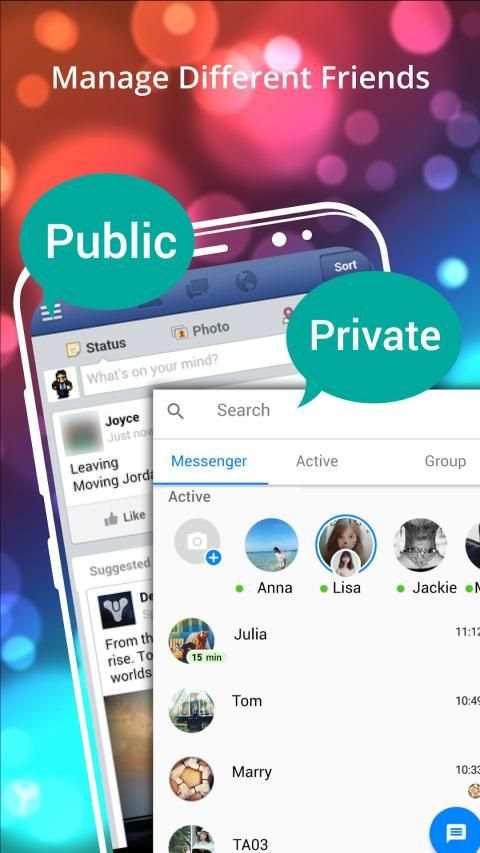 Messenger For Message App स्क्रीनशॉट 4