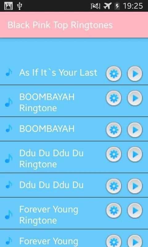 Black Pink Top Ringtones screenshot 1