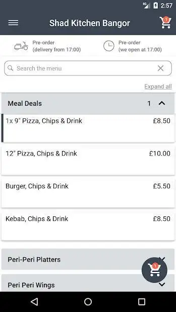 Shad Kitchen Bangor screenshot 1