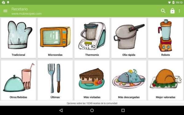Recetario, recetas de cocina screenshot 6