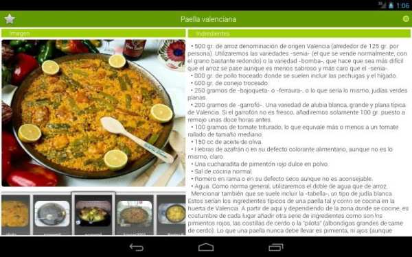 Recetario, recetas de cocina screenshot 2