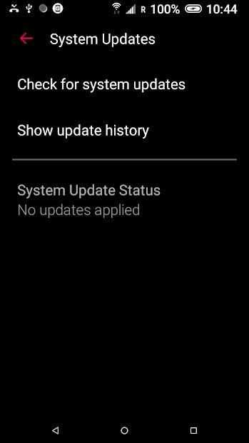 System Update स्क्रीनशॉट 1