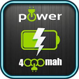 6000 mAH Long Battery Life &amp; Saver Pro : Simulated icon