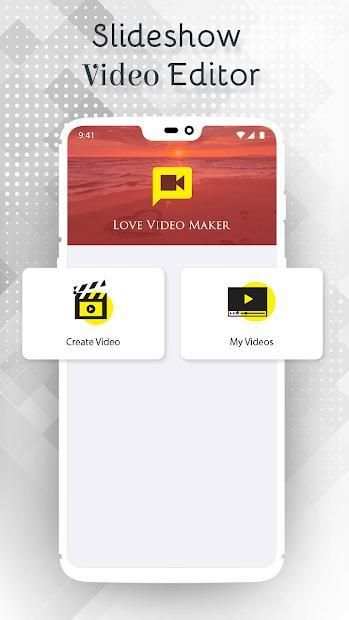 Love Photo Video Maker स्क्रीनशॉट 2