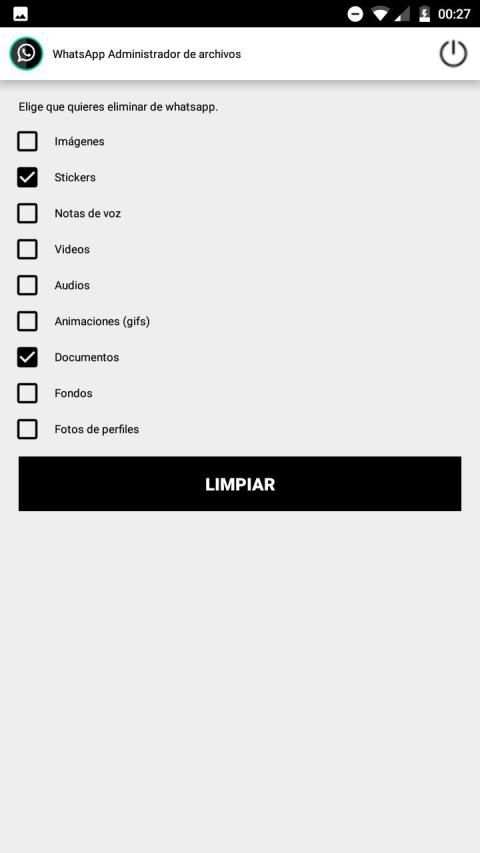 WhatsApp: Administrador de Archivos screenshot 1