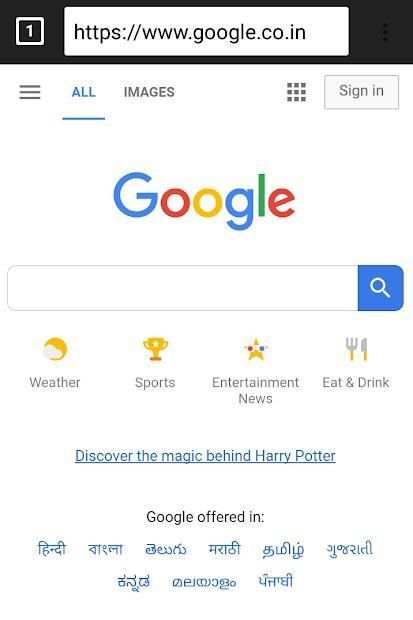 SAFARl BROWSER screenshot 1
