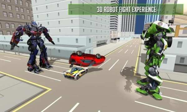 Real Robot Car Transformer Games screenshot 5