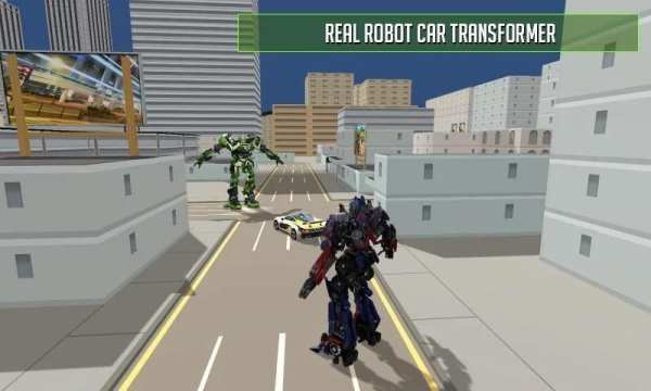 Real Robot Car Transformer Games screenshot 1