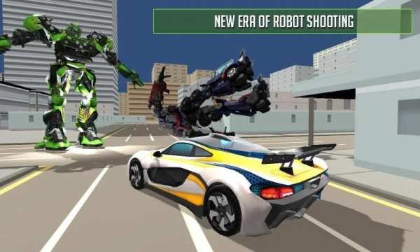 Real Robot Car Transformer Games screenshot 8