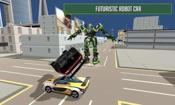 Real Robot Car Transformer Games screenshot 6
