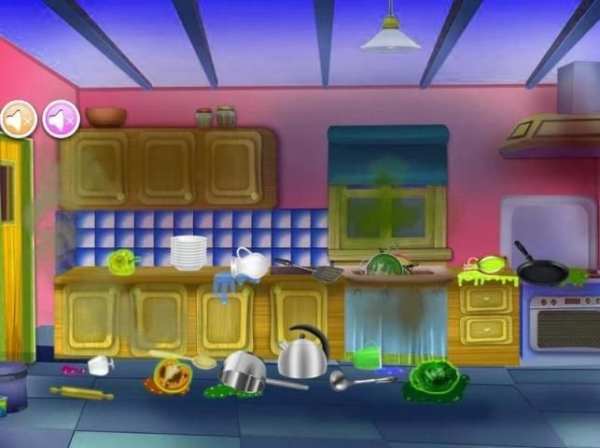 Cleaning Games Princess House screenshot 4