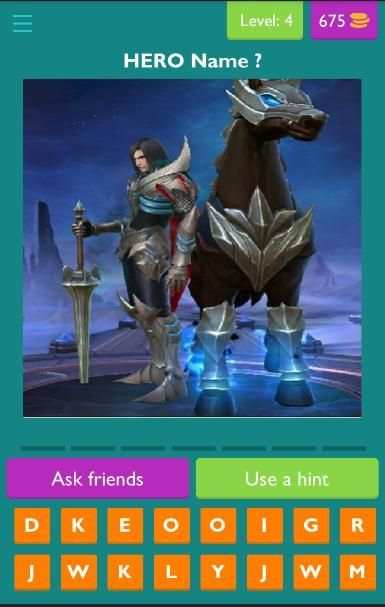 Mobile Legend : Quiz Game screenshot 1