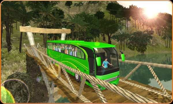 OffRoad Transit Bus Simulator - Hill Coach Driver स्क्रीनशॉट 28