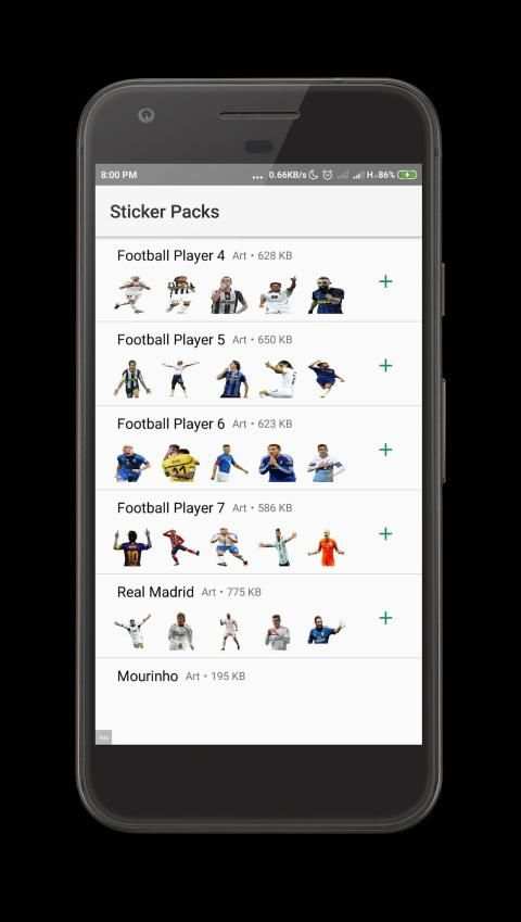 Football Stickers for WhatsApp - WAStickerApps screenshot 6