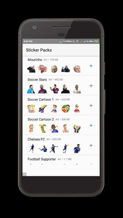 Football Stickers for WhatsApp - WAStickerApps screenshot 5