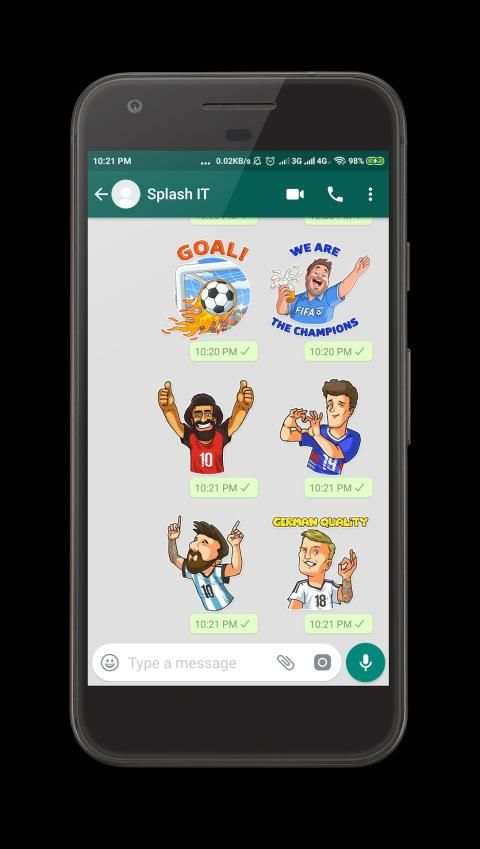 Football Stickers for WhatsApp - WAStickerApps screenshot 3