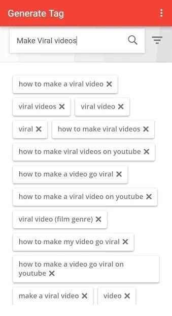 Viral Video Tags for YouTube screenshot 1