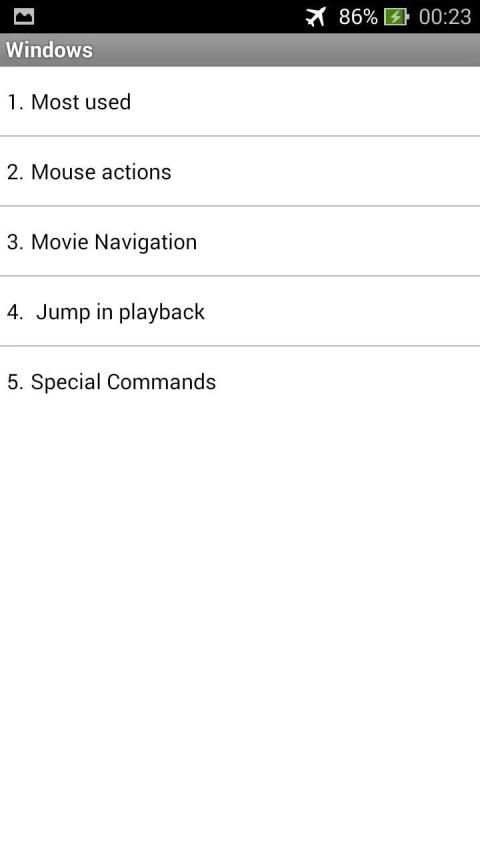 Free VLC Player Shortcuts screenshot 3