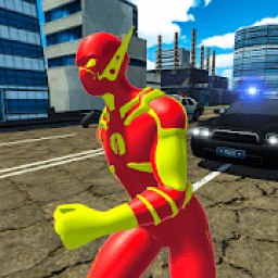 Multi Speedster Superhero Lightning:Flash Games 3D आइकन