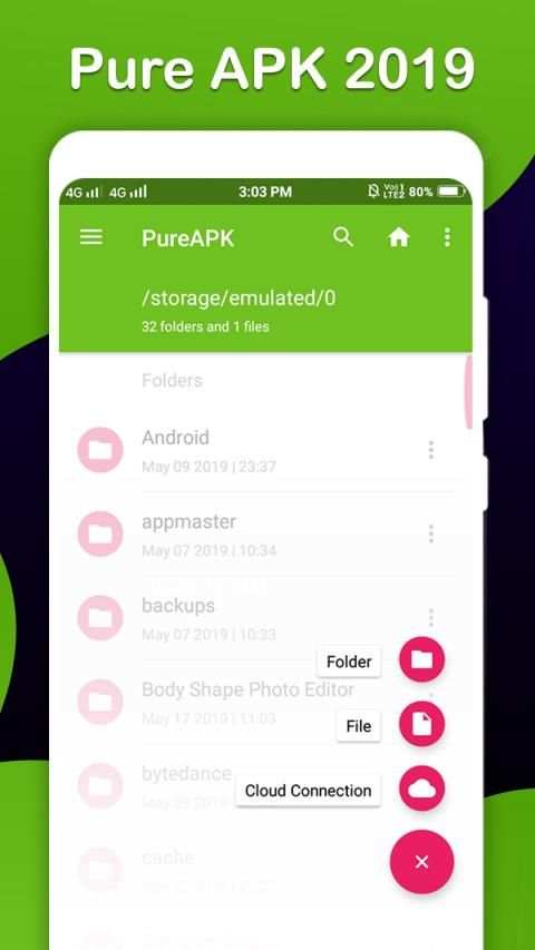 Pure APK File Manager - Apk Extractor & INSTALLER screenshot 2